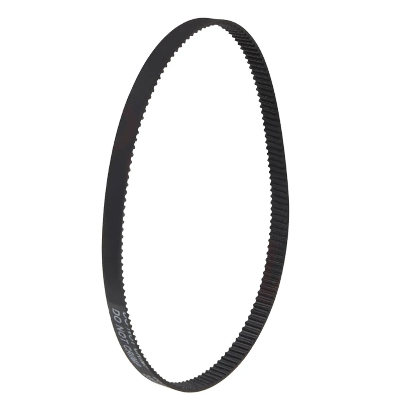 Closed Looping Timing Belt Rubber 2GT 6mm Bandwidth Black Synchronous Belts