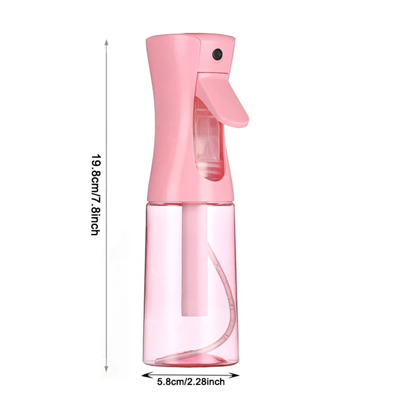 200ML High Pressure Continuous Spray Bottle Travel Reusable Sub Packaging Bottle, Beauty Spray Bottle Plant Watering Bottle