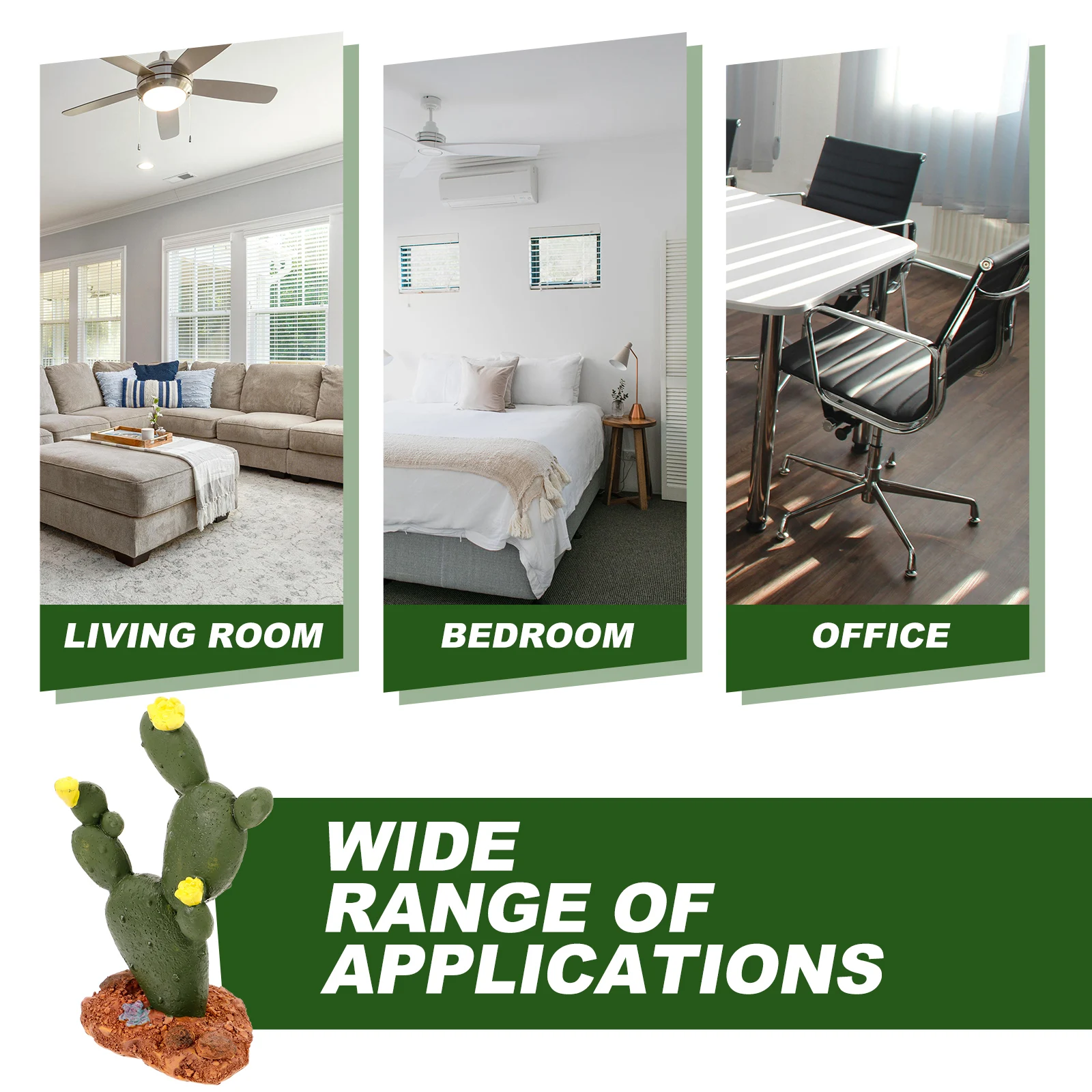 

Simulated Cactus Ornament Artificial Plant Decor for Home Office Desktop Sand Table Craft Greenery Decoration Fake Cactus