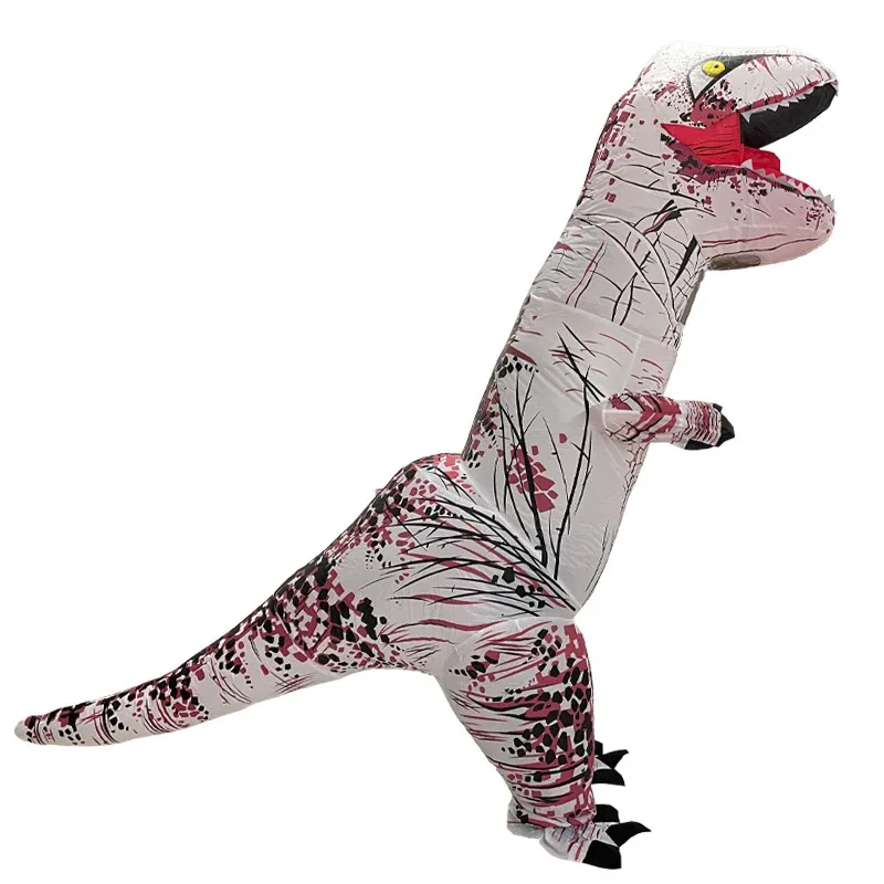 Kostum Tyrannosaurus Rex tiup CyAdult, pakaian cosplay Halloween, properti pesta perayaan festival, hadiah, set kostum