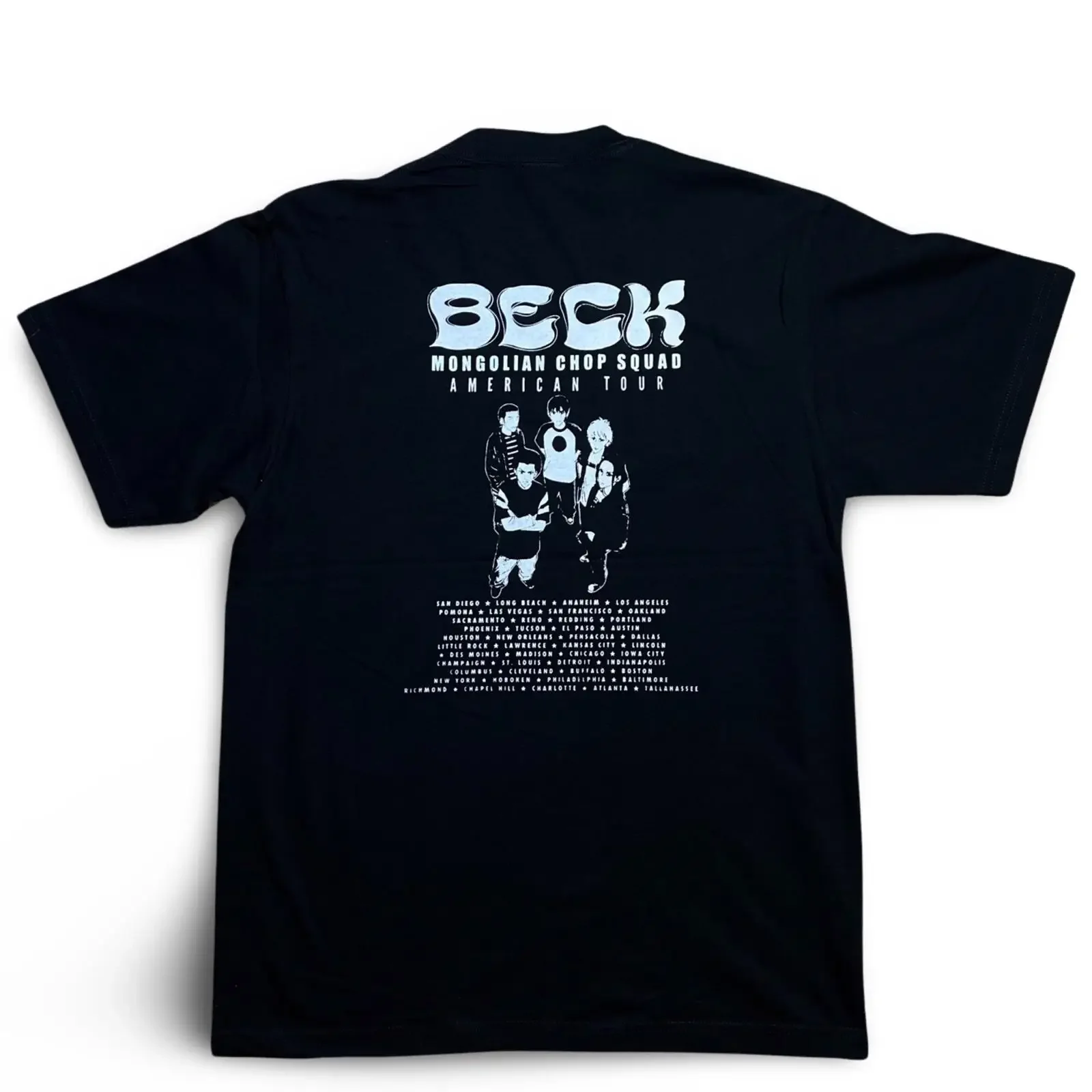 BECK American Tour pls read description before buying vintage Washed Slightly Top For Everyday Wear Casual Breathable homme