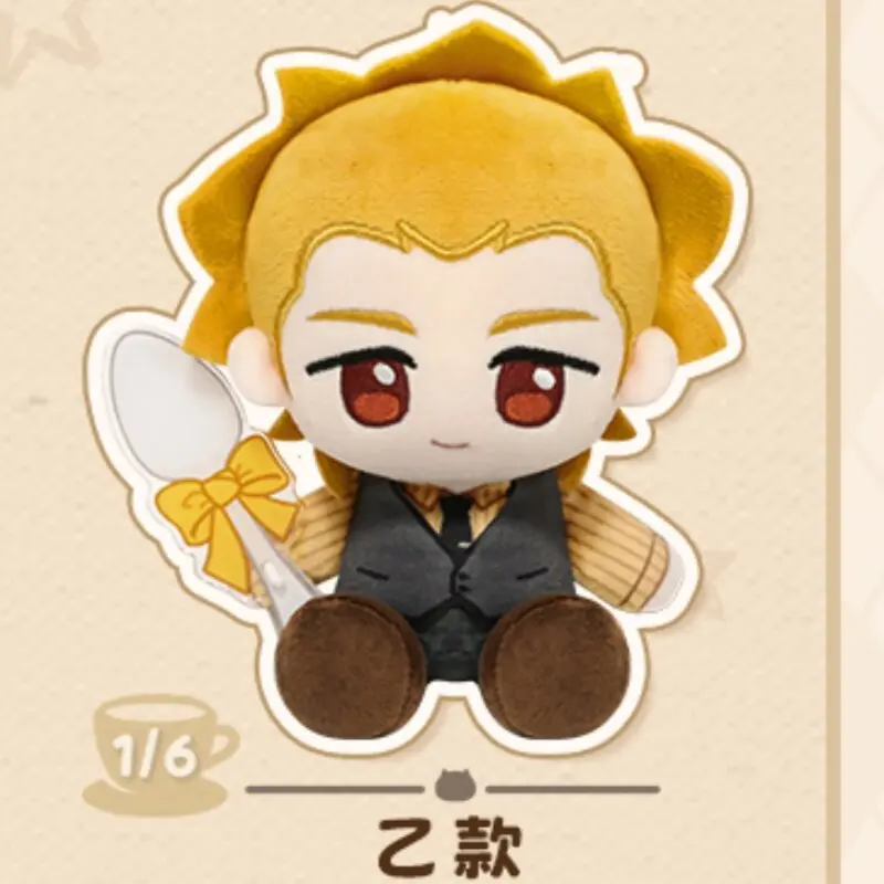 Novo genuíno luo xiaoheis guerra crônicas chá da tarde aventura série caixa cega de pelúcia ao redor bonito mochila decoração presente