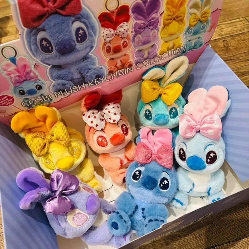 ของแท้ 100% ฮอตทอยส์ สติทช์ แคนดี้ ซีรีส์ กล่องสุ่มฟิกเกอร์ พวงกุญแจ จี้กระเป๋า ของสะสมแบบปรับแต่งได้ ของขวัญวันเกิด