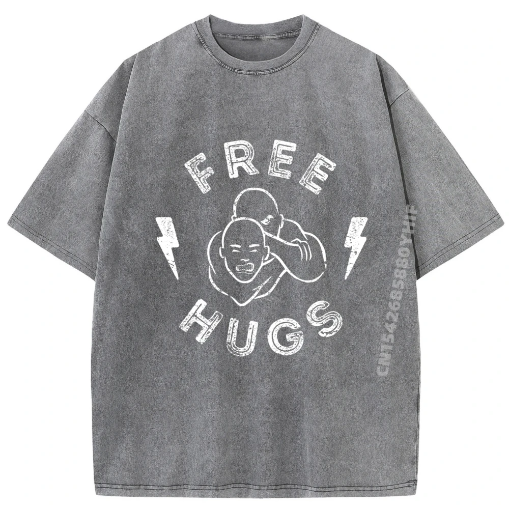 

Slogan Bjj Shirt Brazilian Jiu Jitsu Tees For Male Vintage Washed T shirt Normal Harajuku High Quality Men's T-Shirt