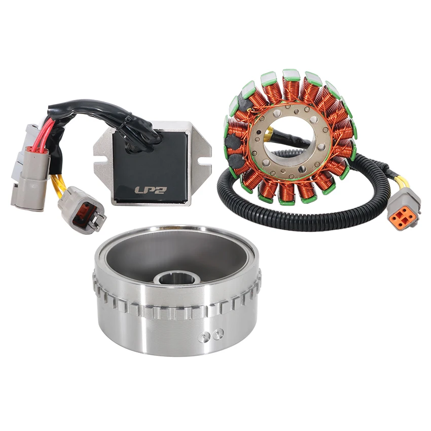 Stator Coil+Regulator For ki-doo Expedition 600 HO TUV XU SDI EFI  Legend 600 HO SDI EFI MX ZX 600HO SDI EFI 515176243 420866068