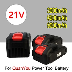 21V 3000mAh/6000mAh/9000mAh Lithium ion Battery ,for Quanyou Cutting Machines, Electric Drills and Other Tools