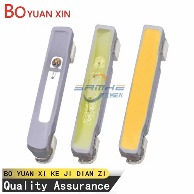100pcs Light emitting diode 020 ultra-thin display screen backlight side stick 3806 high brightness red and white LED light bead