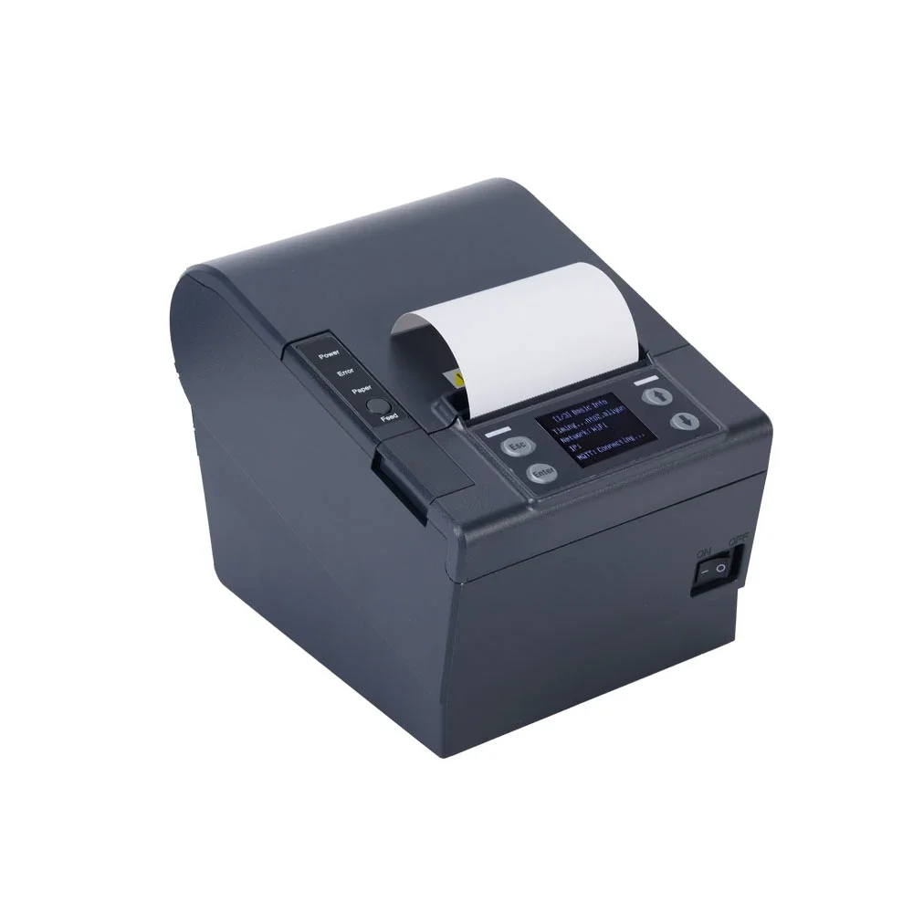 Hot sales printer 203dpi USB+Lan+WIFI+BT could printer with cutter for restaurant 830ULWB