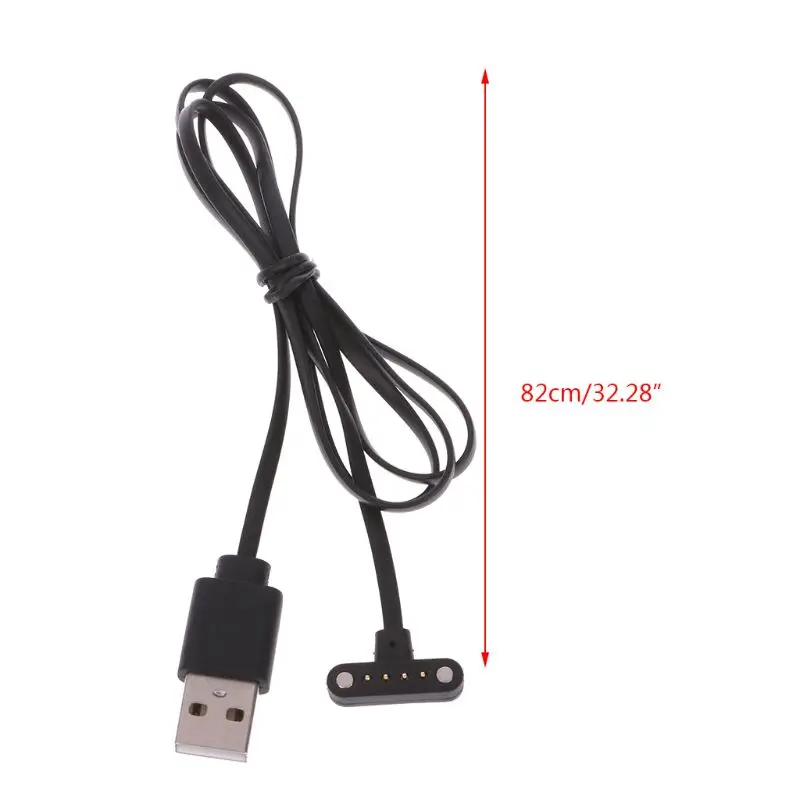 สายชาร์จ USB ผู้ถือแท่นวางแม่เหล็กสายไฟ Stand Bracket 4 Pin เหมาะสำหรับ DM98 นาฬิกา