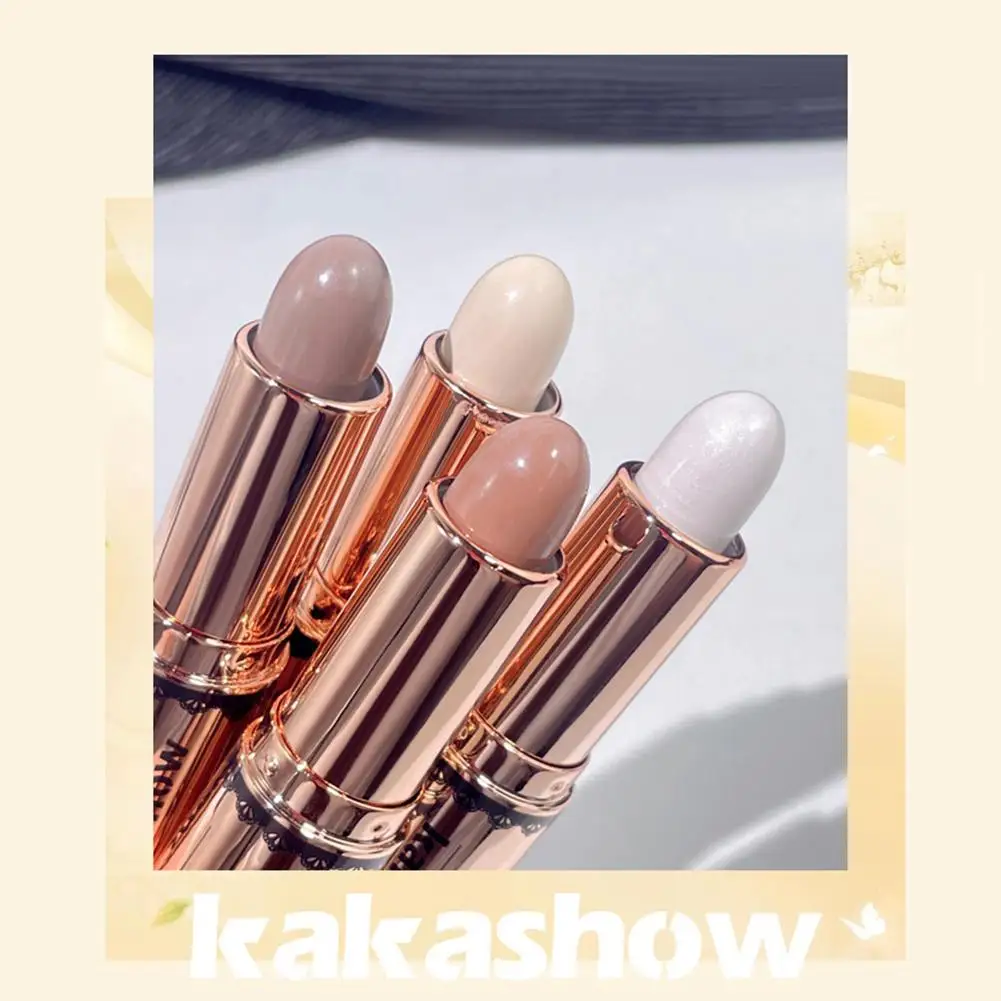 Destacando & bronzer vara rosto iluminando moldar corretivo lápis 3d corretor de longa duração nariz sombra contorno highlighte