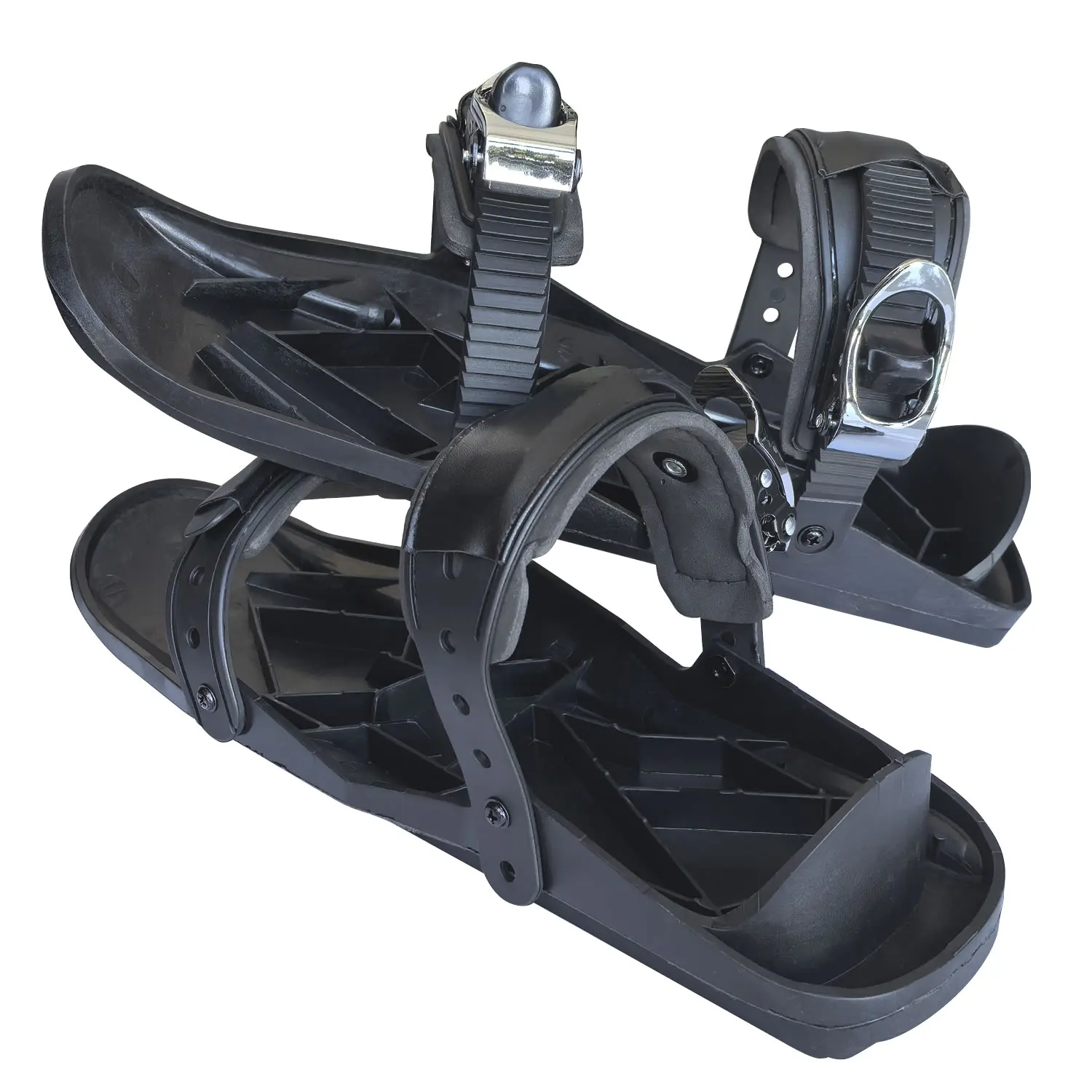 

Waterproof Ski Boots One Size Fits All, Adjustable Snowboard Shoes with Bindings for Adults Men Women, Portable Snow Ski Boots