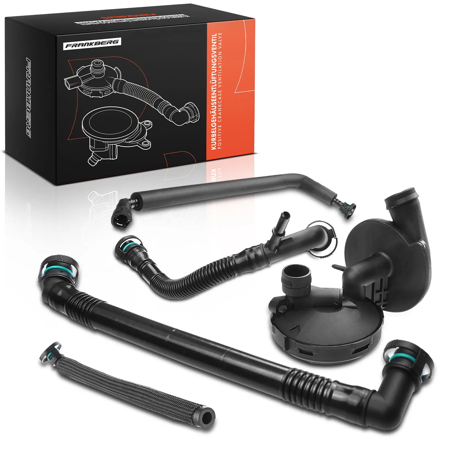 Frankberg 1x Klep Carterontluchting voor BMW 3 Serie E46 5 Serie E39 E60 X3 Z3 M52 M54 11617504535 0946303 11611143559 11611432560