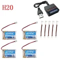 4Pcs with charger