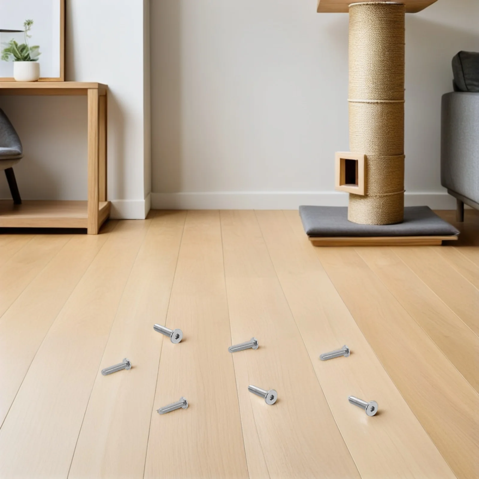 

20pcs Cat Tree Spare *35 Threaded Stud Bolt For Cat Climbing Frame Scratching Post Hardware Fasteners Furniture