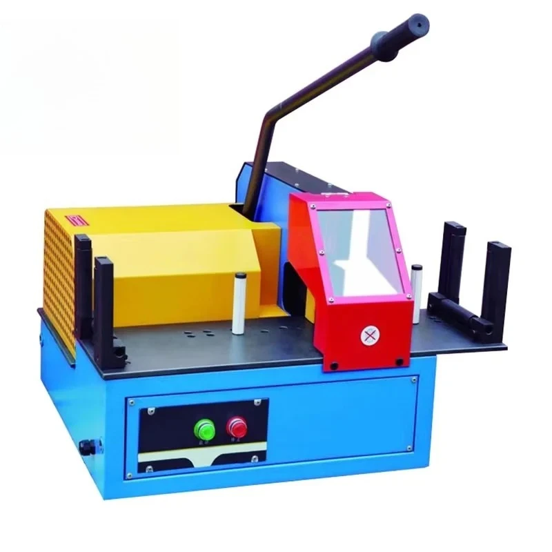 BNTC10 Manual Rubber Hose Cutting Machine with Motor High Efficiency Cutting Blade