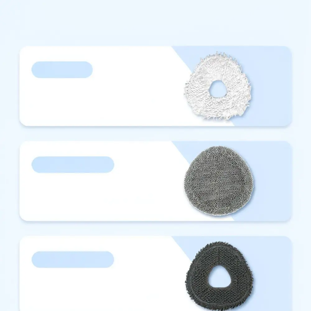Fiber Cleaning Mop Cloth For Narwal J1 J2 J3 J4 J5 Vacuum Robot Spare Parts Replacement Pads Effective Dust Removal Sheets