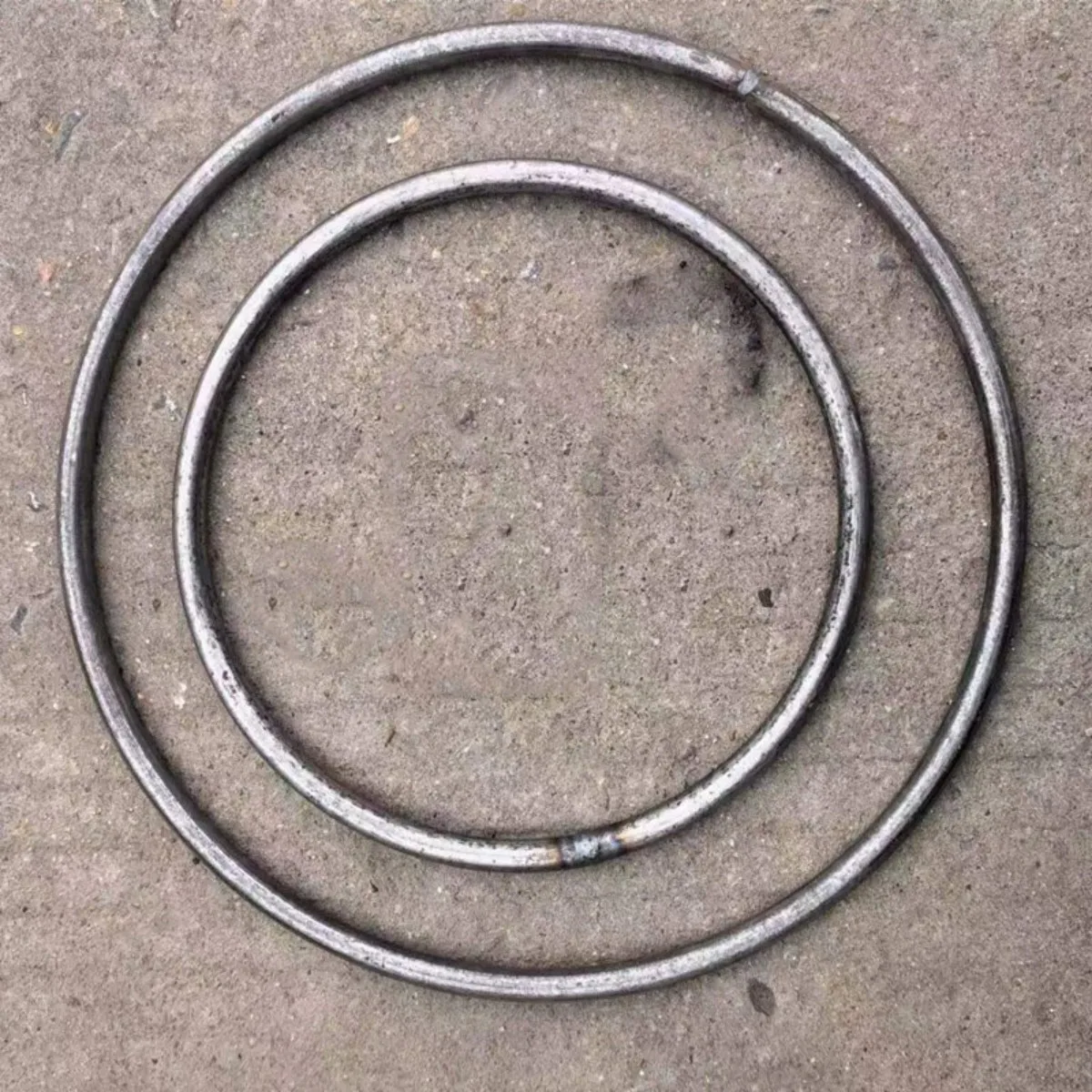 Iron O Ring Heavy-duty Solid Metal Welding Ring 20mm-350mm Out Diameter Round Rings 3mm-30mm Wire Diameter