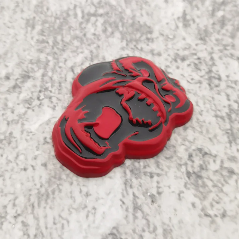 High-quality Modification 3D Metal Car Stickers Diamond Gorilla Roar Scratch Cover DIY Decoration Car Accessories - view 5