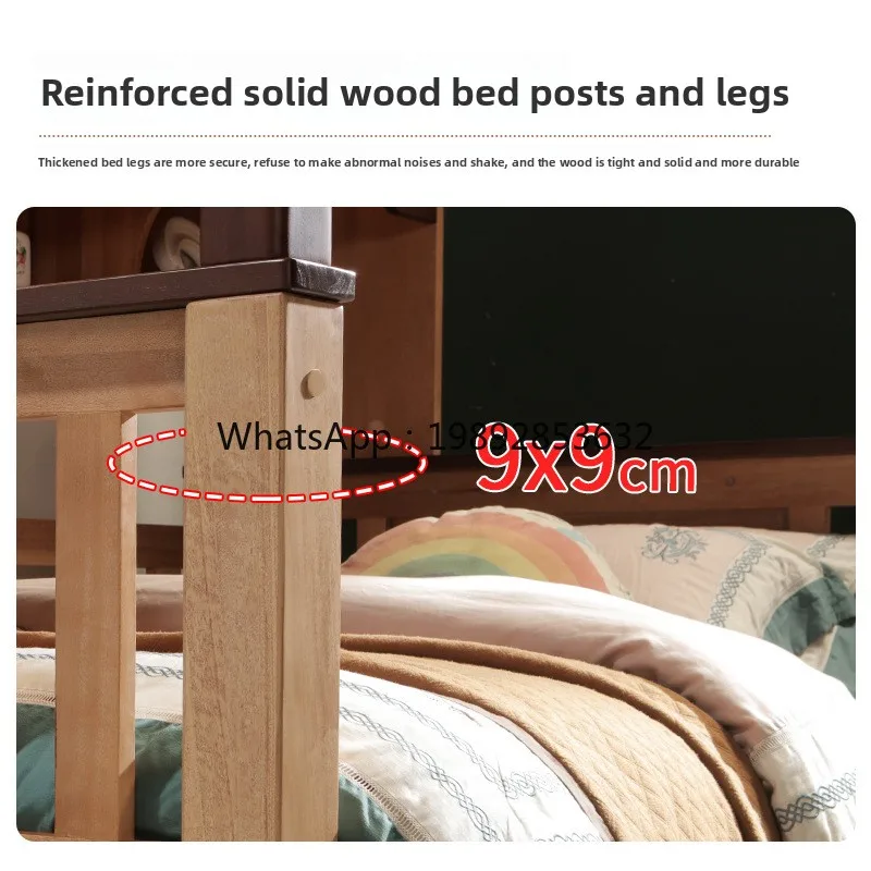 YFY خشب متين Baby Liriodendron خزانة ملابس 5 أبواب صندوق هيدروليكي تخزين متكامل متعدد الوظائف مع خزانة ملابس #4