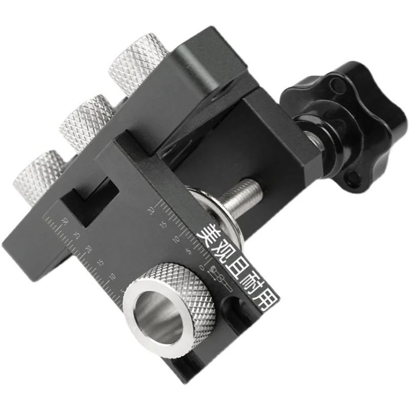 

3-in-1 hole punch Furniture connector Opening positioning Log tenon Eccentric wheel Punching installation Woodworking tools