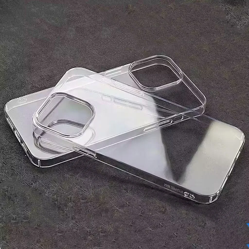 Clear Hard Plastic Case For iPhone 17 16E 15 14 13 12 11 16 17 Pro Max X XR XS MAX SE 7 8 6 6S Plus Protectiv Cover
