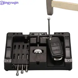 Original HUK Car Key Fixing Tool Vice Of Flip key Pin Remover Split Disassembly Pin Tool for Locksmith Tool With Four Pins