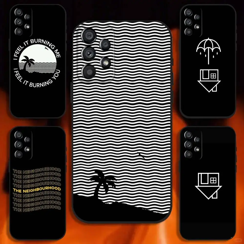 

The neighbourhood band Phone Case For Samsung Galaxy A20,A21s,A22,A31,A32,A52,A53,A72,73,A80 Soft Black Cover