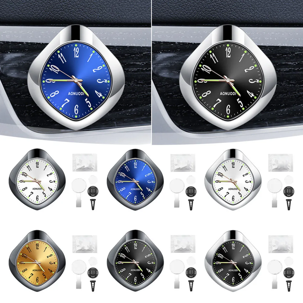 

For Air Outlet Car Interior Decor Aromatherapy Car Supplies Aromatherapy Experience Black Accurate Quartz Movement