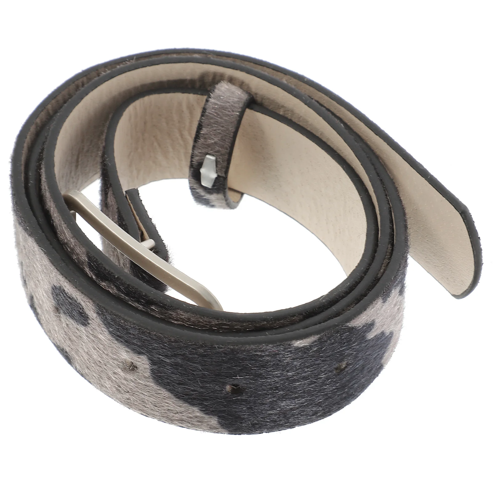 

Cow Print Belt PU Adjustable One Size Western Style Fashion Belt for Women Ideal for Jeans Pants Casual Occasions