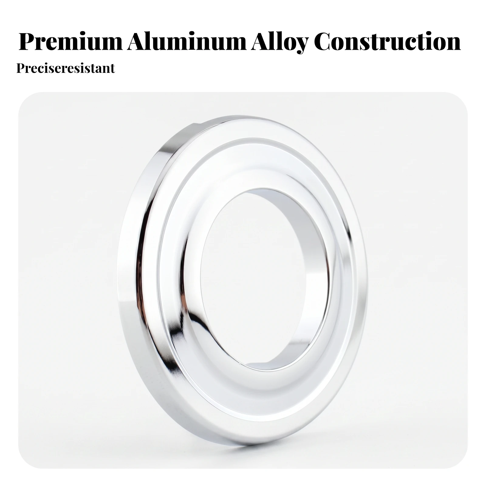 Keyhole Trim Frame Aluminum Alloy Ignition Switch Washer for Motorcycle Owners, Dashboard, Cockpit