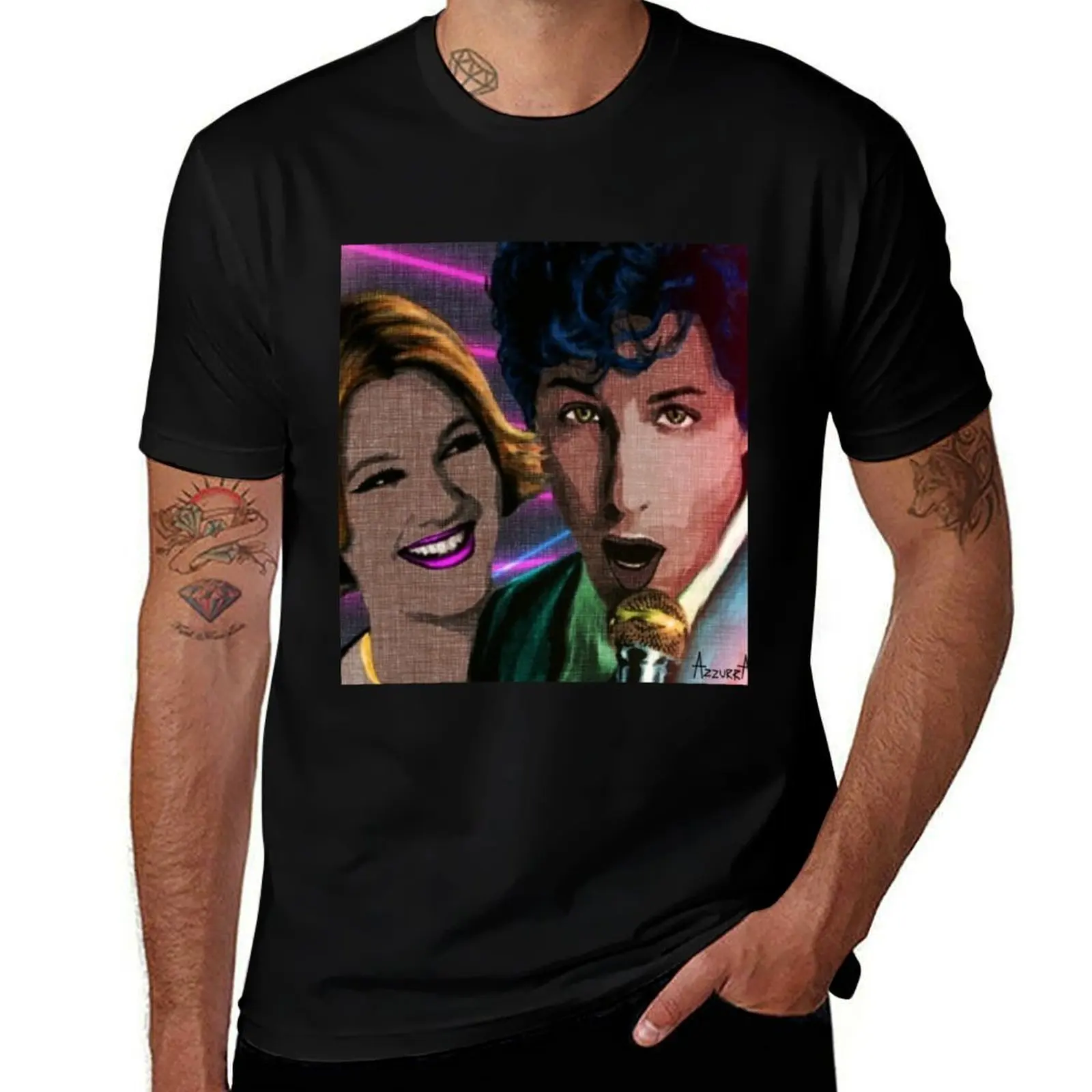 ROBBIE & jULIA T-Shirt Summer Fashion Casual Tee Shirt T-Shirt