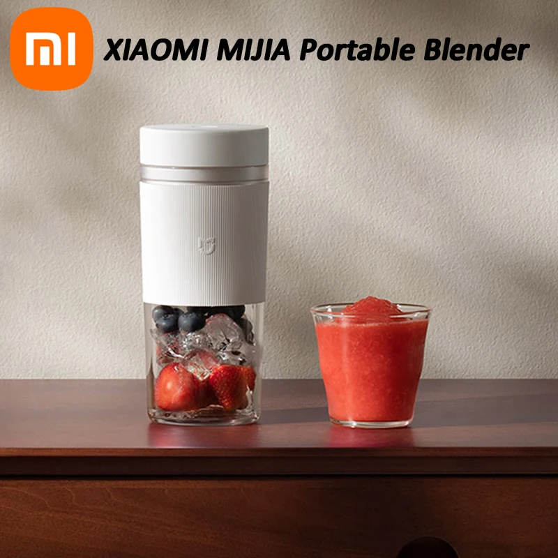

Портативный блендер Xiaomi, портативная соковыжималка 2, 300 мл, электрическая чашка для сока, герметичный мини-блендер для смузи, машина для приготовления свежего сока