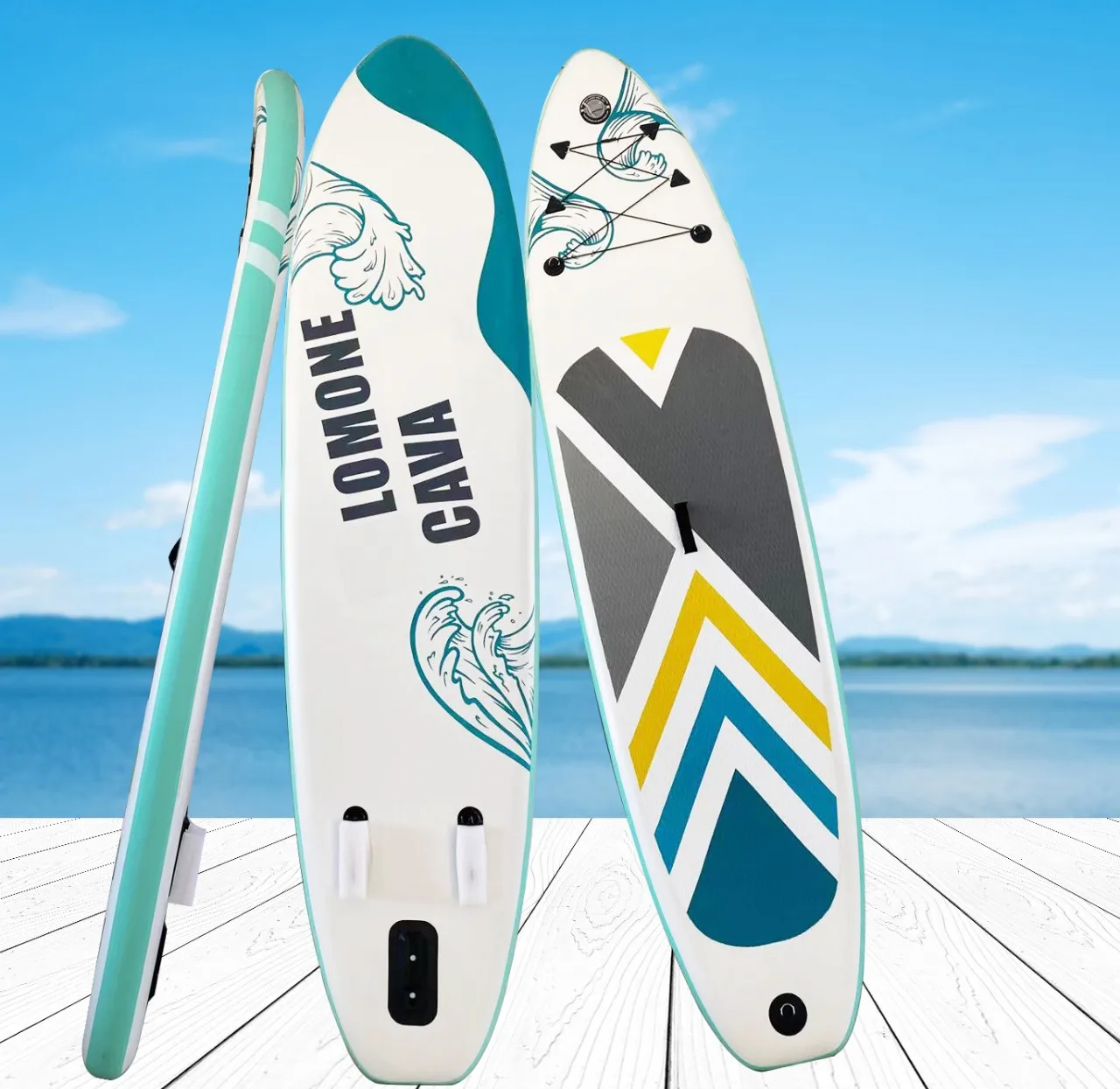 

Outdoor beginners stand up paddle board inflatable surfboard SUP Surfboard Standing Inflatable Paddle Board Adult Paddle Board