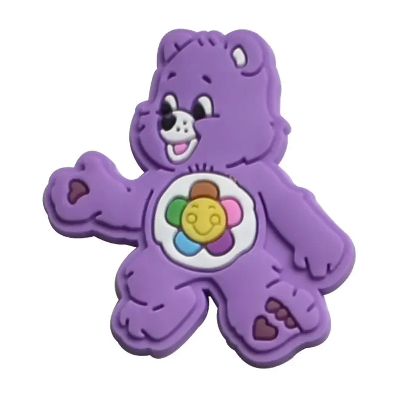 Charms Hot Anime Game Care Bears accessori per film spille per la decorazione delle scarpe eleganza per ragazze ragazzi regali per bambini