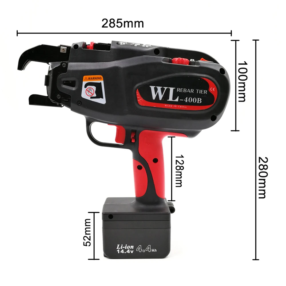 

Battery Steel Rebar Tying Machine Tool WL-400B Portable Rebar Tier Tying Machine Automatic rebar tying tool