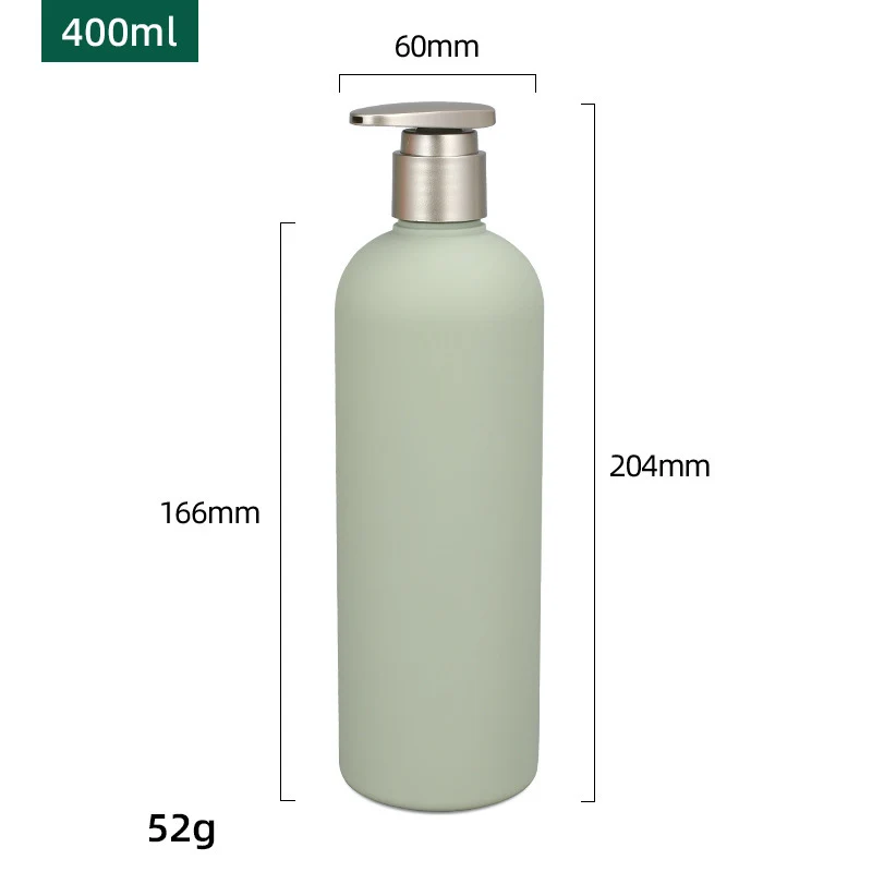 200-500ml Dispenser di sapone in plastica bottiglia Shampoo Gel doccia schiuma sapone bottiglie riutilizzabili bottiglia di lozione accessori per il bagno