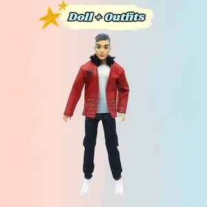 BJD -Männer mobile Artikulationen, männliche Figurenmodell, Modebuppen, DIY -Accessoires, beste Mädchengeschenk, Kinderspielzeug, 30 cm, 12 Pol, 1: 6, 11 Pol 6 Hauptverkäufe der Männer - №3