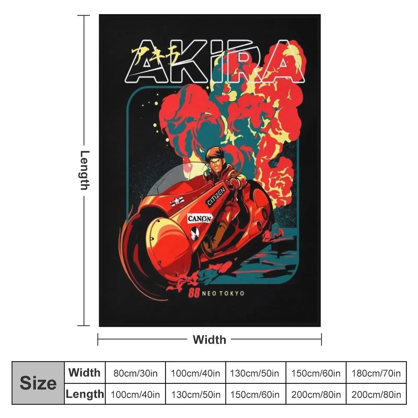 Akira Throw Blanket Flannels Kid'S Polar Quilt bed plaid Sleeping Bag Blankets