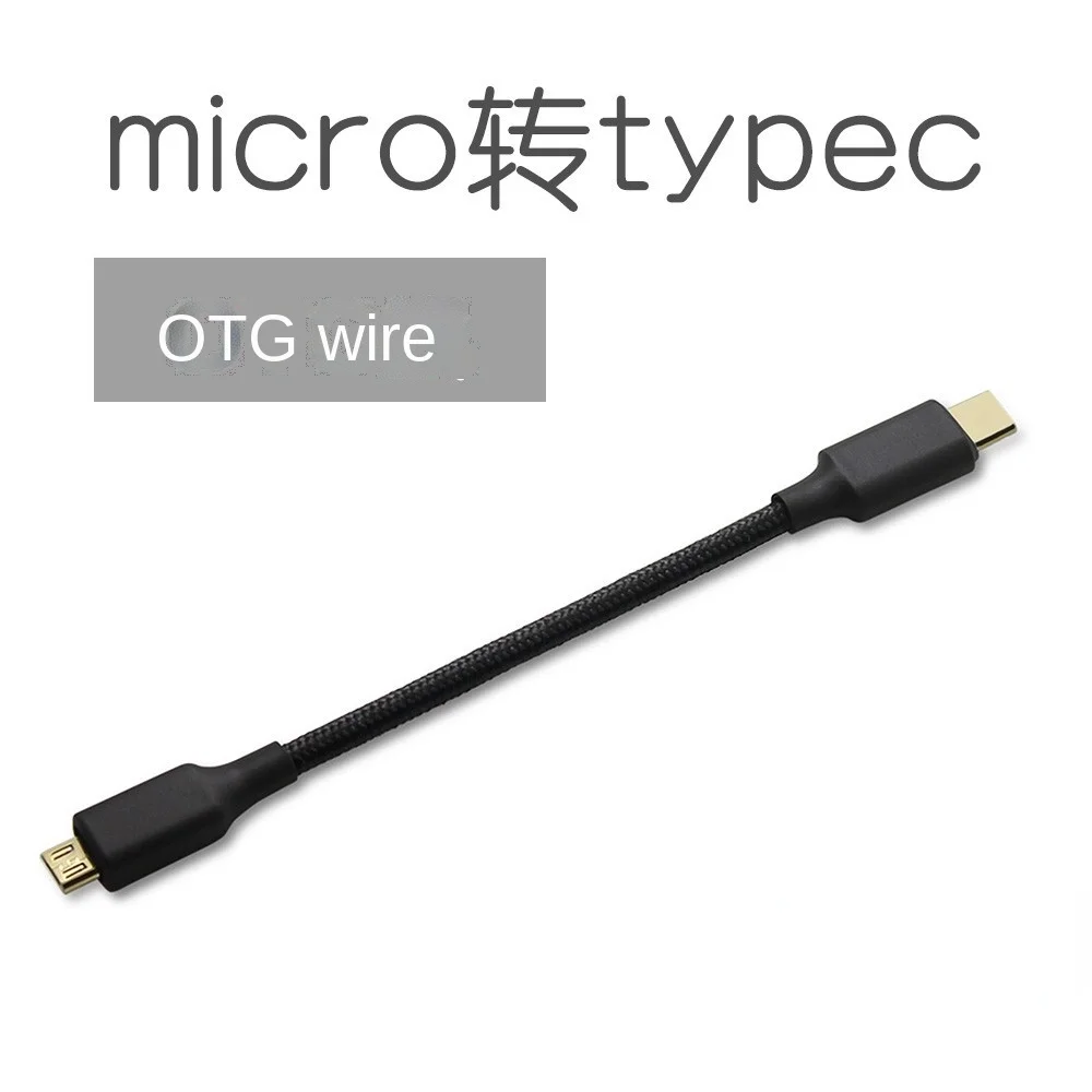 Micro to Type C USB 3.1 Video Decoder Headphone Amplifier Android Phone Player OTG Data Cable 10CM 15CM 30CM 50CM 100CM