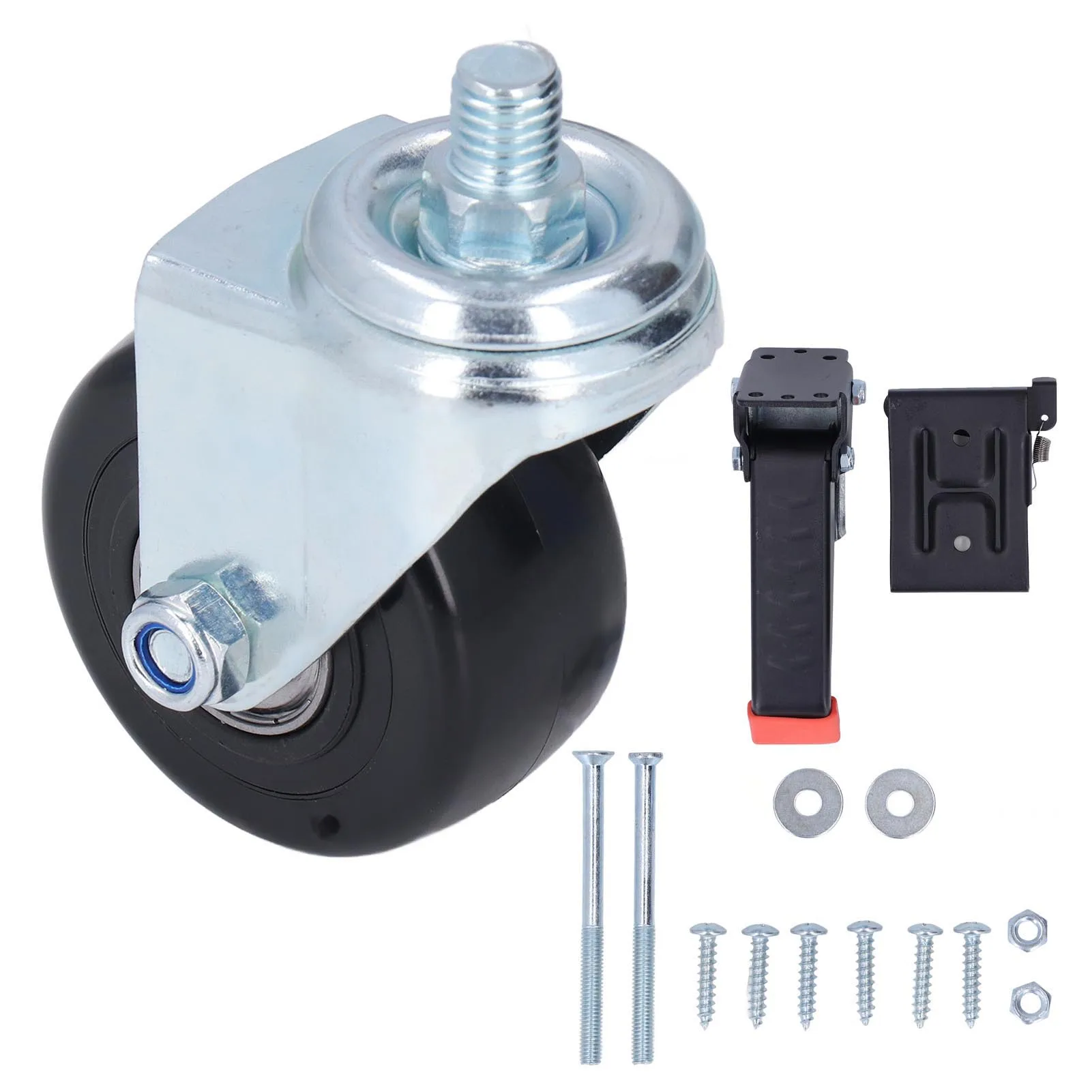 swivel-caster-65mm-stem-wheel-low-noise-heavy-duty-with-mounting-plate-for-furniture-swivel-caster-swivel-wheel-wheel