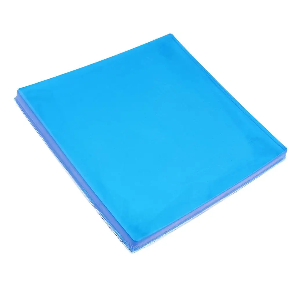 Motorcycle Motorbike Seat Gel Pad Cushion Comfortable Shock Absorption DIY Saddle Mat , Blue (25 x 25 x2 cm) image 5