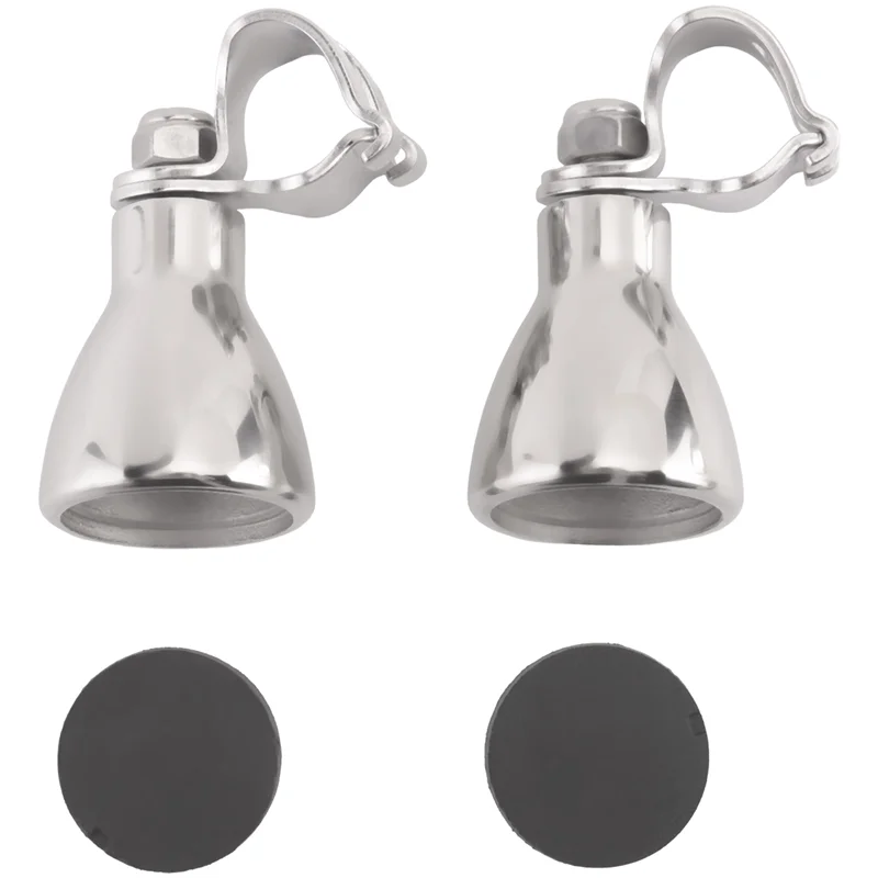 2 مجموعة قارب شقة العلوي عجلة القيادة مقبض مسطح عجلة القيادة المقبض 316 الفولاذ المقاوم للصدأ ل اكسسوارات للقوارب البحرية