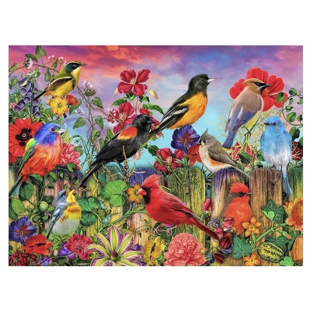 Diamond painting Diamond embroidery 5d diy full square Snow House Birds Diamond inlaid diamond painting