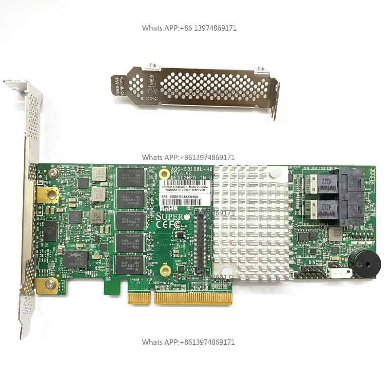 9361-8i 2GB Cache RAID Controller Card AOC S3108L H8iR 12Gb/s
