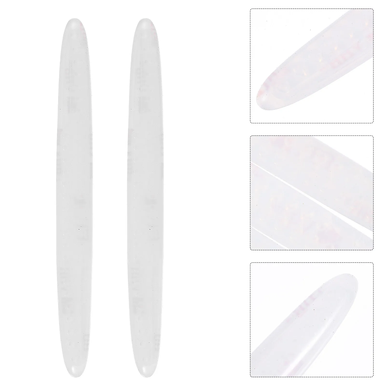 

4Pcs Auto Door Guard Sticker Transparent Anti-Scratch Strip Car Door Protector Silicone Material Universal Fit No Damage