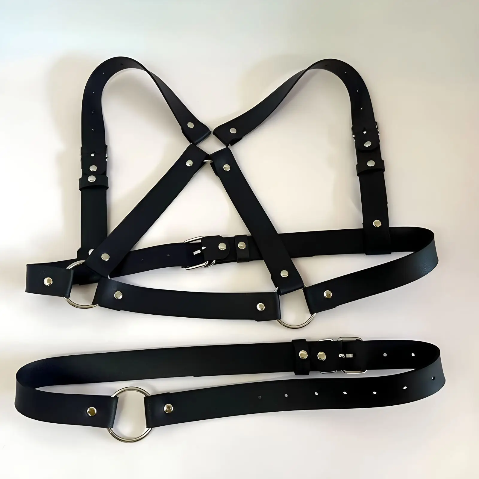 2025 إمرأة موضة جلد الجسم تسخير حزام ملحق القوطية الشرير الغريبة الوثن Bdsm عبودية إغراء مثير اكسسوارات