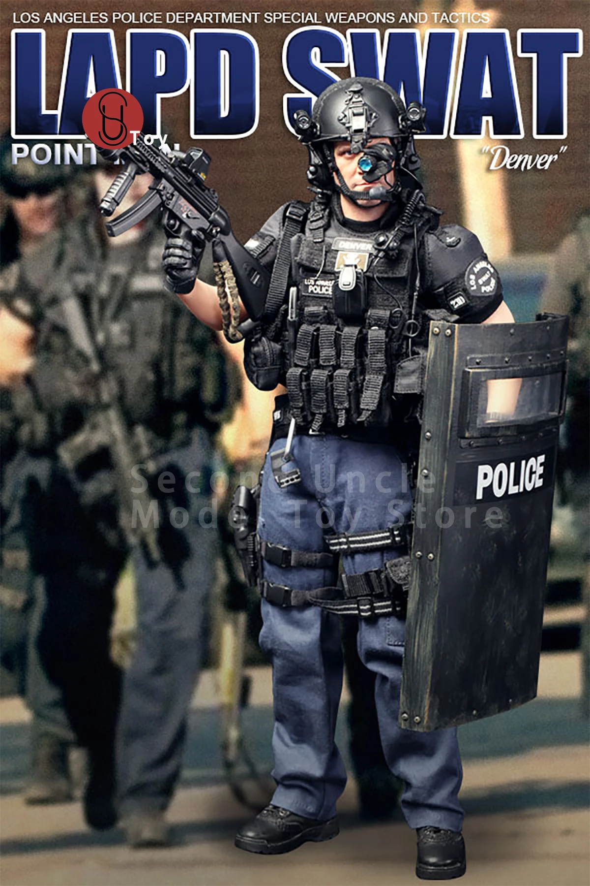 

DID MA1006 1/6 Scale Los Angeles Police Department Special Weapons Tactics Denver 12'' Full Set Male Action Figure Toys Gift