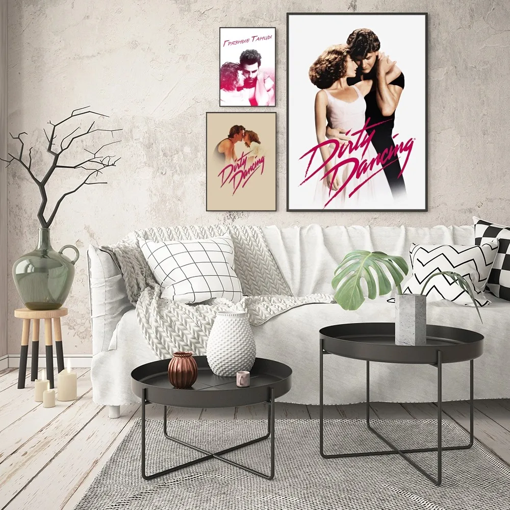 1pc Dirty Dancing Movie Poster Good Quality Prints And Posters Vintage Room Home Bar Cafe Decor Aesthetic Art Wall Painting