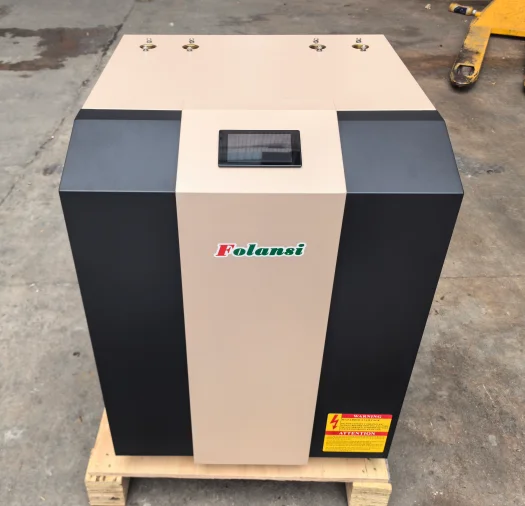 folansi 11KW DC Inverter Type Water to Water Heat Pump Low Temp Ground Geothermal Source Heat Pump