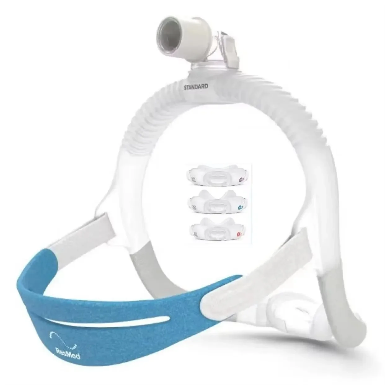 Resmed AirFit N30i CPAP Nasal Mask for Sleep Apnea Anti Snoring Medium Frame with Strap And Frame Pad Sizes S/M/SW - view 3